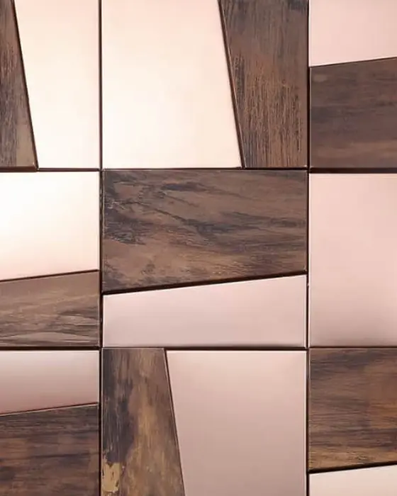 Mozaika Pembroke Copper, ukážka vzoru
