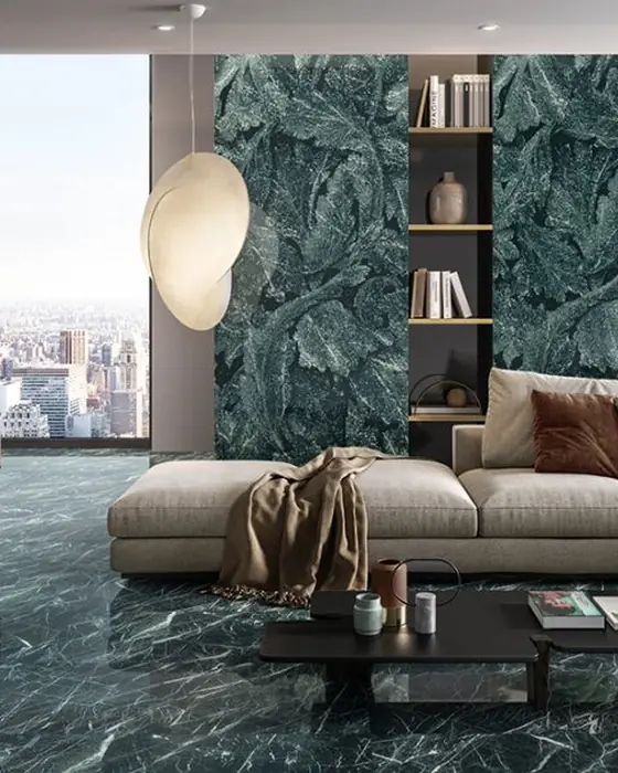Obklad TDM Verde St Denis – mramorový dizajn, interiér